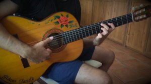 『Axel F』(Beverly Hills Cop/Crazy Frog) meet flamenco gipsy guitar【FINGERSTYLE MAIN THEME COVER】