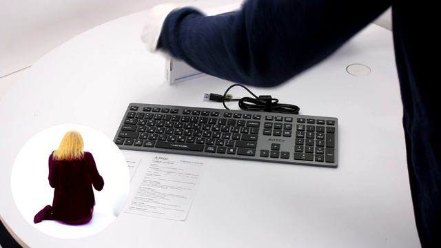 Интересное видео в Nix Москва про клавиатуру A4Tech Fstyler Fstyler FX60H в НИКС
