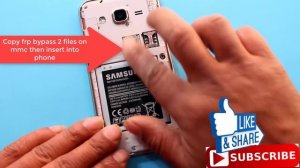 Samsung J2 Bypass Frp/Remove Google Account Lock New Method 2019