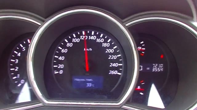 Nissan Murano (Ниссан Мурано) разгон до 160км.ч