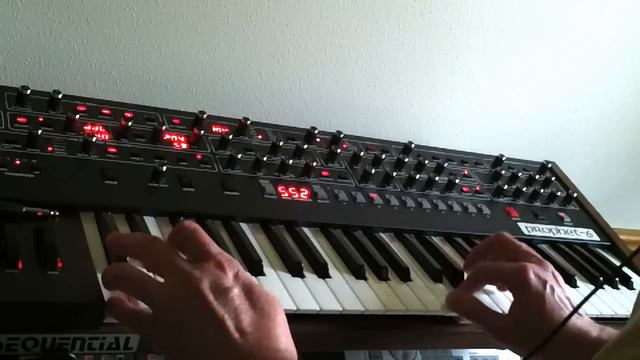 Sequential Prophet 6 Synthesizer, Preset Tweak, Before & After смотреть онлайн