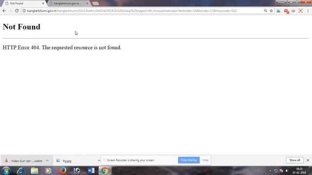 Banglar Bhumi Error 404 смотреть онлайн