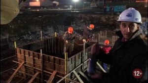 Остров Шикотан. Первый ростверк, фундамент нового консервного завода