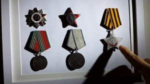 Держатель для орденов и медалей из фоторамки