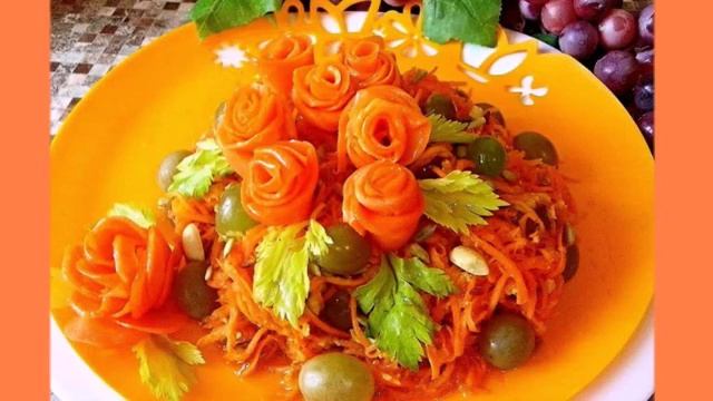 КРАСИВОЕ ОФОРМЛЕНИЕ САЛАТОВ