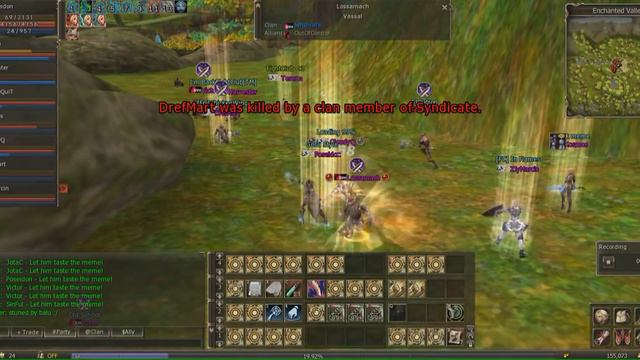 Treasure Hunter (TH) Poseidon EV PvP Lineage 2 Classic l2classic.club (Buff ends, bishop afk) смотреть онлайн