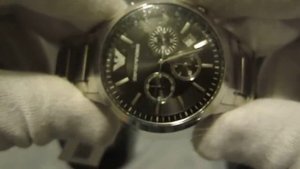 Обзор мужских наручных часов Emporio Armani Sport Chronograph AR2434