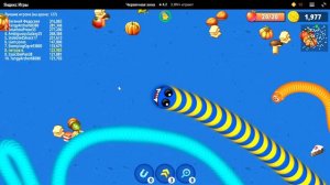 Worms zone - Червячная зона - PC gameplay