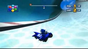 Sonic & SEGA All-Stars Racing - Ocean Ruin(Sonic): Amazing ALL STAR MOVE