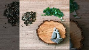 Творчество с детьми: поделки из морских камней