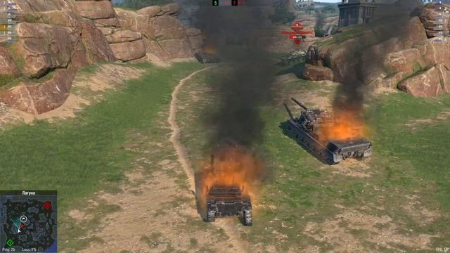 ОБЗОР НА ТАНК Bat.Chatillon Bourrasque / ГОДЕН? / TANKS BLITZ смотреть онлайн