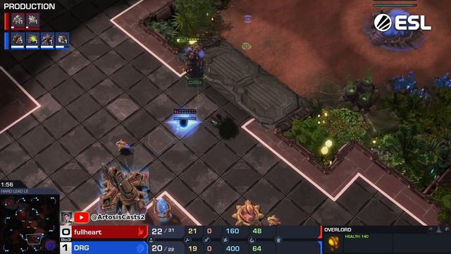 Cannonrush expert vs Veteran? - DRG vs fullheart - Bo3 - (StarCraft 2) смотреть онлайн