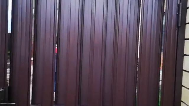 Установка забора из металлоштакетника в Казани смотреть онлайн