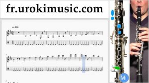 Comment Jouer de la Clarinette Dua Lipa - New Rules Tab Tablature Partie#1 Exerce um-i829