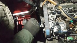 Renault Kangoo 1.5 dCi 2007 установка подушки двигателя