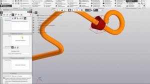 КОМПАС-3D. Применение группы точек по кривой, массива по точкам.