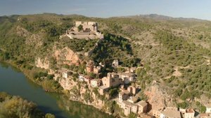 Miravet Village - Drone View