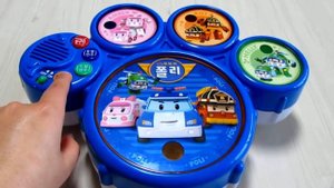 RoboCar поли игрушка барабан