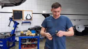 Замена сайлентблока задней балки KIA RIO