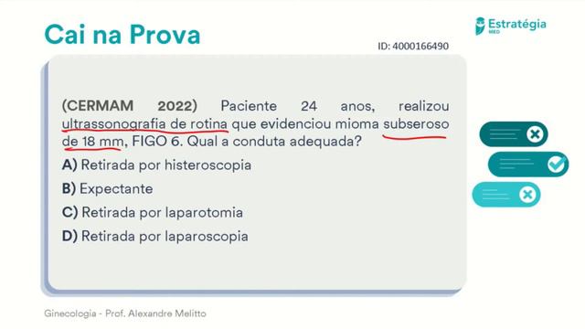 Miomatose uterina - Aula de Ginecologia Curso Extensivo Residência Médica e Revalida смотреть онлайн