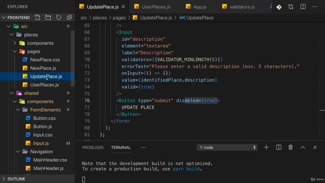 25. Adjusting the Input Component #mernstack #fullstackdevelopment #programmer#development#instagra