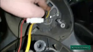 Как снять подушку безопасности AIR BAG и руль на Фиат Добло.