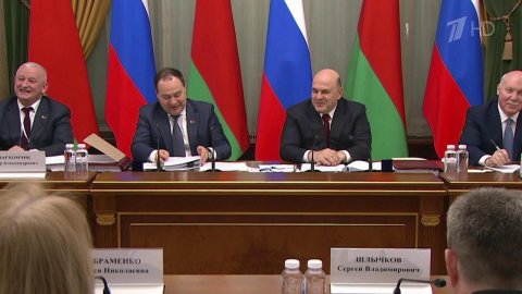 Приоритетные направления и совместные проекты обсудили премьер-министры России и Белоруссии