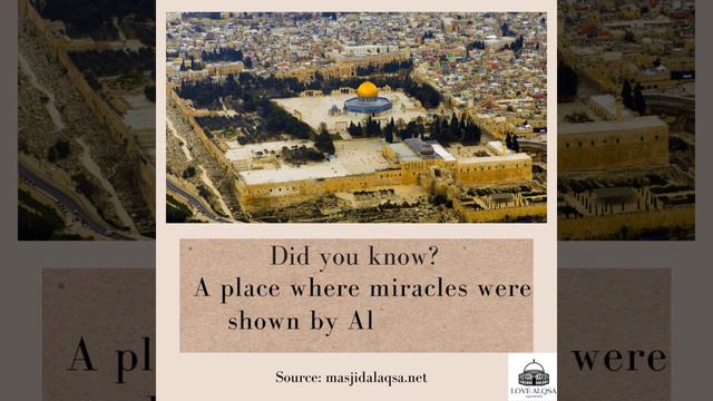 Day 6: 6. a place where miracles were shown by Allah’s will смотреть онлайн