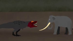 DCBA: Palaeoloxodon VS Tyrannosaurus