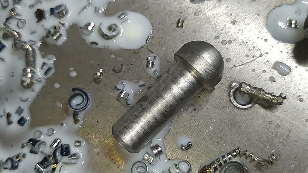 Как отрезным резцом на ЧПУ точить радиус Стойка GSK 980 TDI смотреть онлайн