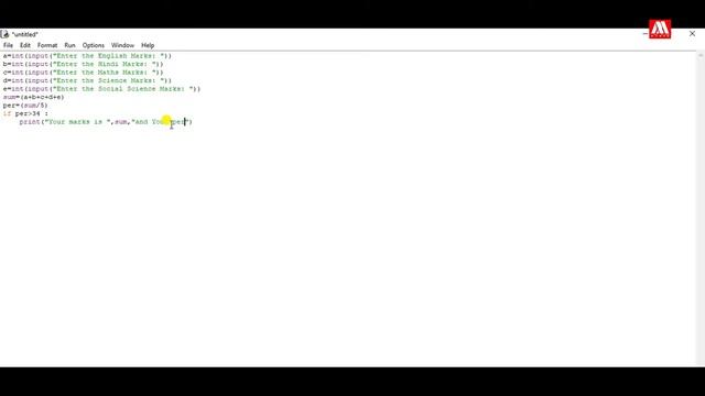 Make a Fail or Pass Program by Python | Your total percentage | Aakash & Awadhesh Media смотреть онлайн