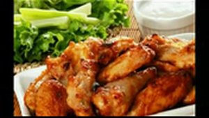 Шашлык из куриных крылышек в майонезе