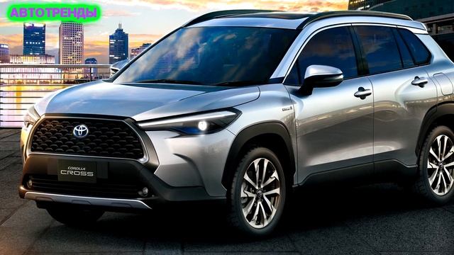 Новый кроссовер Toyota Corolla Cross: передний привод и цена на уровне C - HR. смотреть онлайн