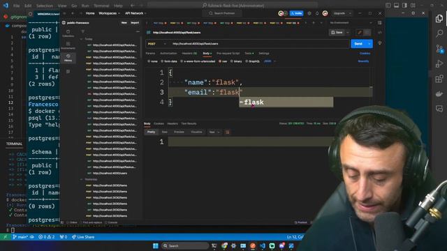Python Full Stack App: Next.js 14, Flask, PostgreSQL, Docker смотреть онлайн