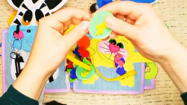 Забавная ☃️ объёмная развивающая книжка- игрушка "ТИГРЁНОК" ? смотреть онлайн