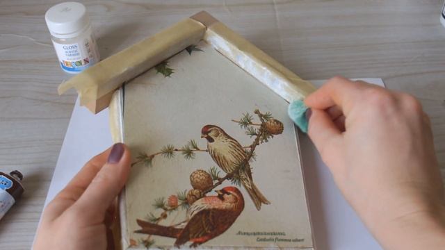 Декор ключницы своими руками/ключница мастер класс