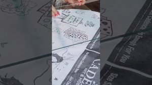 МК зеркало с плитками своими руками | Point-to-point  | Рама для зеркала с объемными контурами