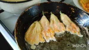Цветы кабачков в кляре. Готовлю первый раз. Моё мнение о рецепте