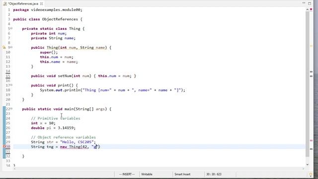 Primitive & Object Reference Variables in Java