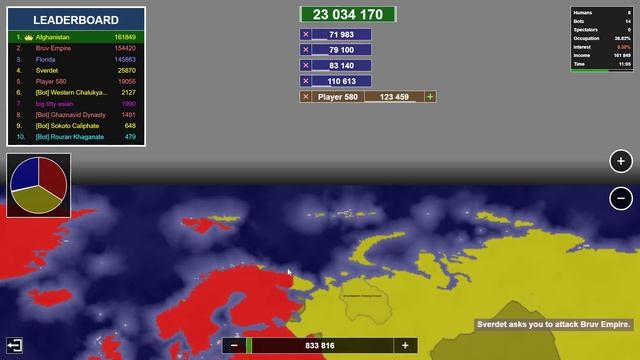 The Afghanistan Empire Shall Rise Again! Territory Games io - Territorial IO смотреть онлайн