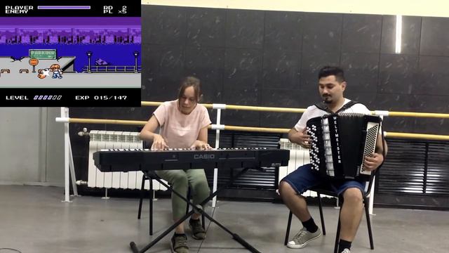 Mighty Final Fight - Dendy Cover - Round 2 - Баян и Фортепиано смотреть онлайн