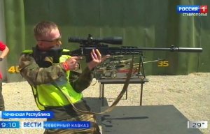 В университете спецназа в Гудермесе состязались мастера по тактической стрельбе