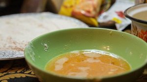 Отбивные в яйце и муке