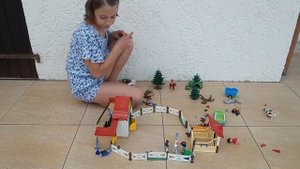 Будую іграшкову кінну ферму Playmobil | Строю игрушечную конную ферму Playmobil
