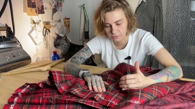 Шок! Уволилась с работы. Клиент отказался от изделия! Обзор настоящего КИЛТА который сшила сама смотреть онлайн