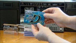 TDK - Обзор винтажных аудио кассет.