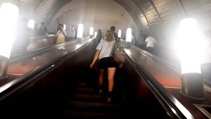 Как выйти из станции метро Савёловская до главного здания Савёловского вокзала в Москве на улицу
