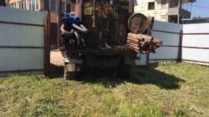 Как происходит заезд стандартной буровой установки на участок для бурения на воду