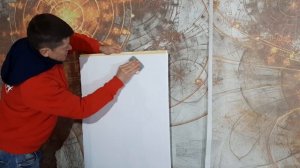 Видео инструкция. Печать на стенах. Как наносить рисунок на стены.