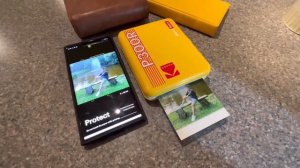 Kodak Mini 3 P300R | Testing two mobile phones.